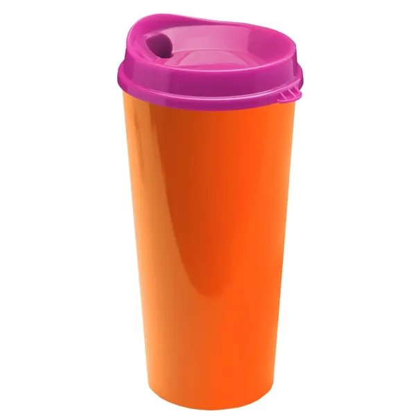 The Roadmaster - 20 oz. Travel Tumbler with Auto Sip Lid... from ASI 40480 Koozie Group