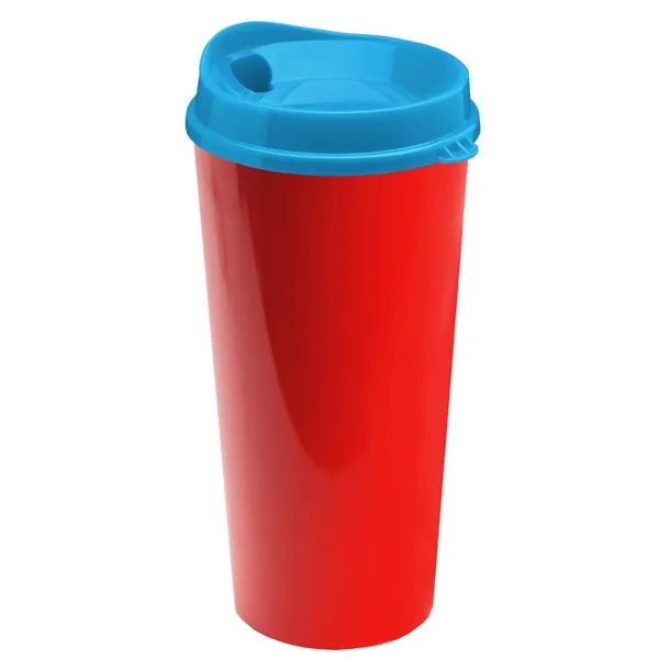 The Roadmaster - 20 oz. Travel Tumbler with Auto Sip Lid... from ASI 40480 Koozie Group