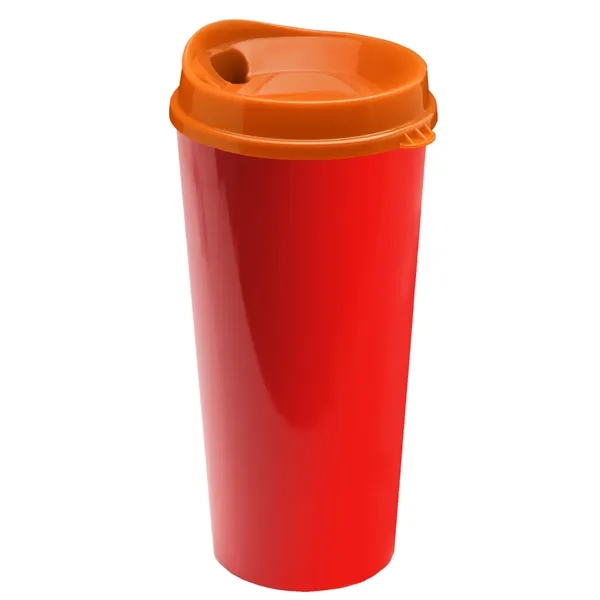 The Roadmaster - 20 oz. Travel Tumbler with Auto Sip Lid... from ASI 40480 Koozie Group