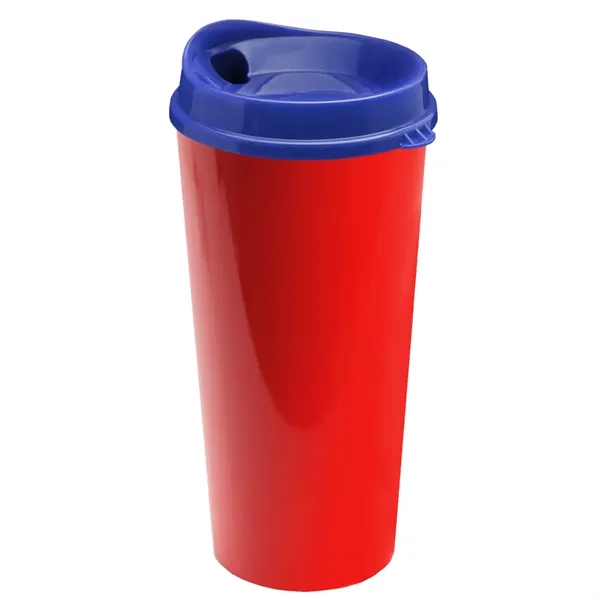 The Roadmaster - 20 oz. Travel Tumbler with Auto Sip Lid... from ASI 40480 Koozie Group