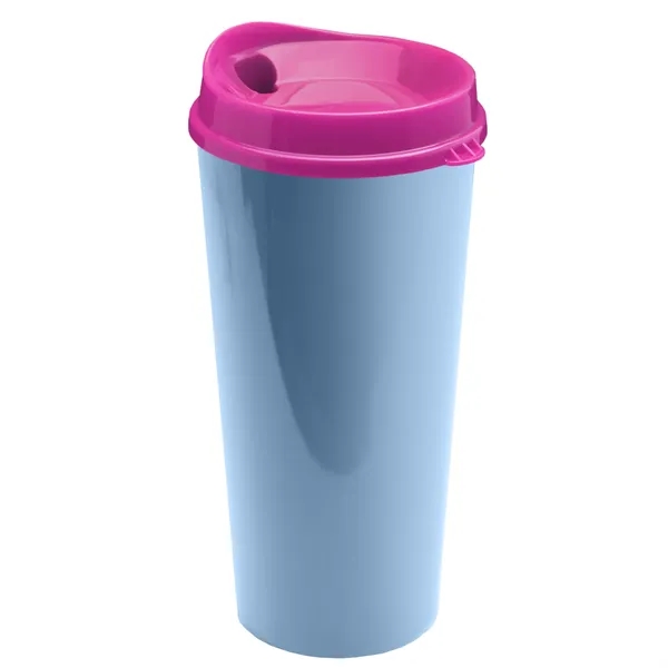 The Roadmaster - 20 oz. Travel Tumbler with Auto Sip Lid... from ASI 40480 Koozie Group