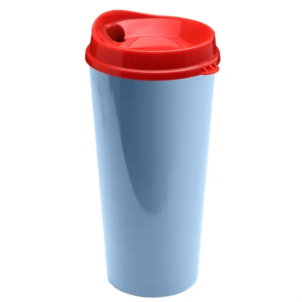 The Roadmaster - 20 oz. Travel Tumbler with Auto Sip Lid... from ASI 40480 Koozie Group