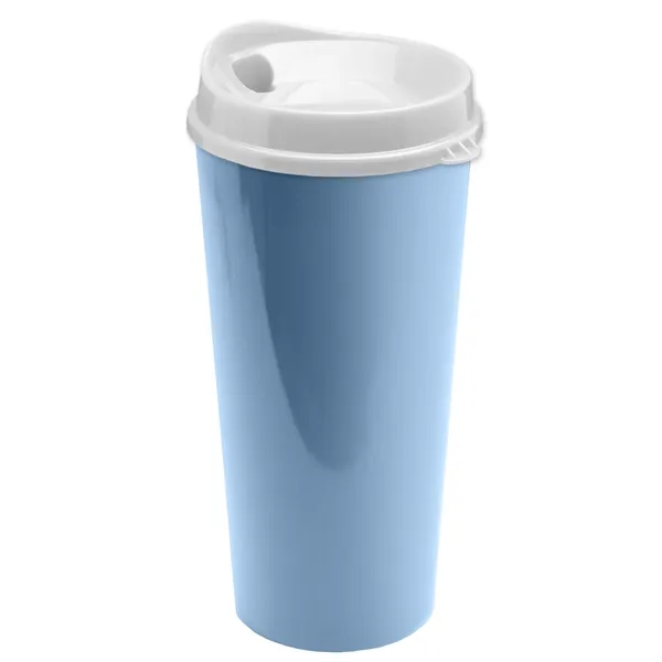 The Roadmaster - 20 oz. Travel Tumbler with Auto Sip Lid... from ASI 40480 Koozie Group