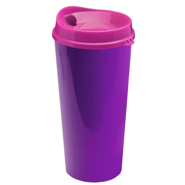 The Roadmaster - 20 oz. Travel Tumbler with Auto Sip Lid... from ASI 40480 Koozie Group