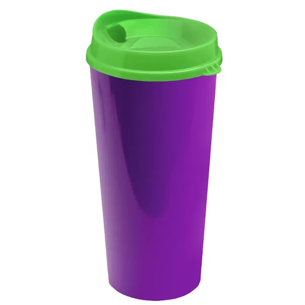 The Roadmaster - 20 oz. Travel Tumbler with Auto Sip Lid... from ASI 40480 Koozie Group