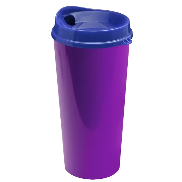 The Roadmaster - 20 oz. Travel Tumbler with Auto Sip Lid... from ASI 40480 Koozie Group