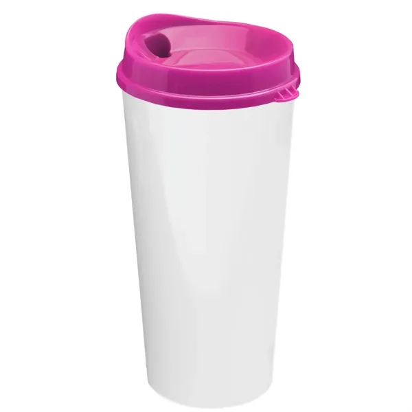 The Roadmaster - 20 oz. Travel Tumbler with Auto Sip Lid... from ASI 40480 Koozie Group