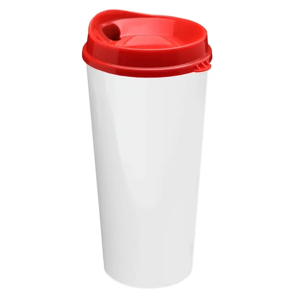 The Roadmaster - 20 oz. Travel Tumbler with Auto Sip Lid... from ASI 40480 Koozie Group