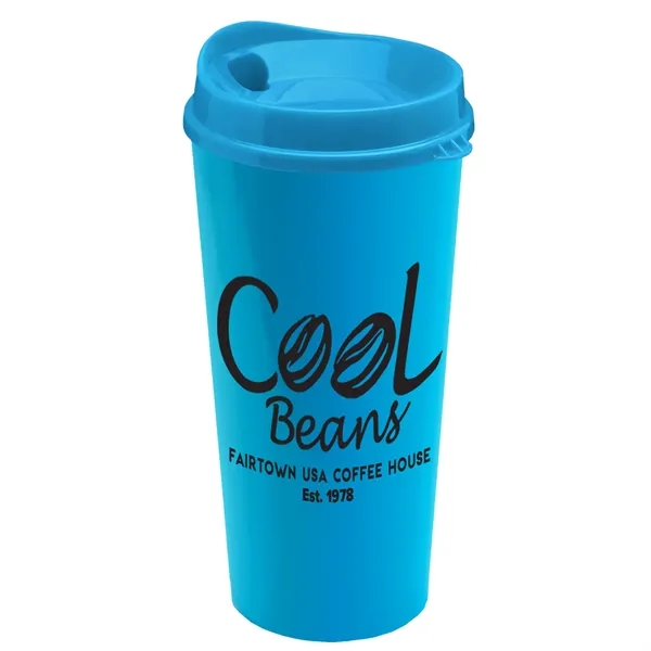 The Roadmaster - 20 oz. Travel Tumbler with Auto Sip Lid... from ASI 40480 Koozie Group