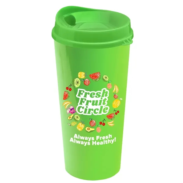 The Roadmaster - 20 oz. Travel Tumbler with Auto Sip Lid... from ASI 40480 Koozie Group