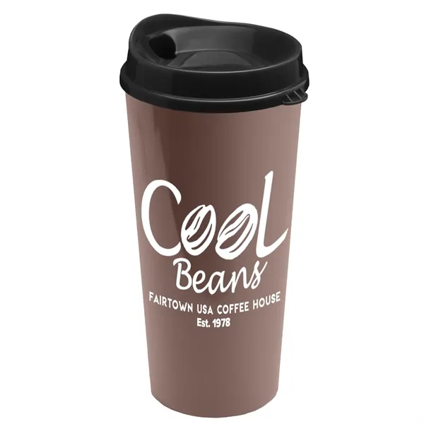 The Roadmaster - 20 oz. Travel Tumbler with Auto Sip Lid... from ASI 40480 Koozie Group