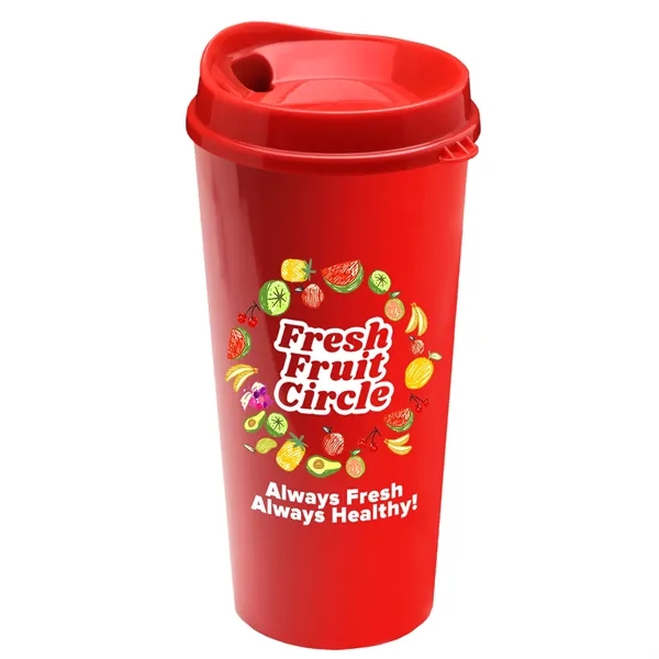 The Roadmaster - 20 oz. Travel Tumbler with Auto Sip Lid... from ASI 40480 Koozie Group