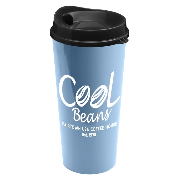 The Roadmaster - 20 oz. Travel Tumbler with Auto Sip Lid... from ASI 40480 Koozie Group