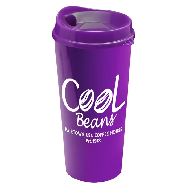 The Roadmaster - 20 oz. Travel Tumbler with Auto Sip Lid... from ASI 40480 Koozie Group