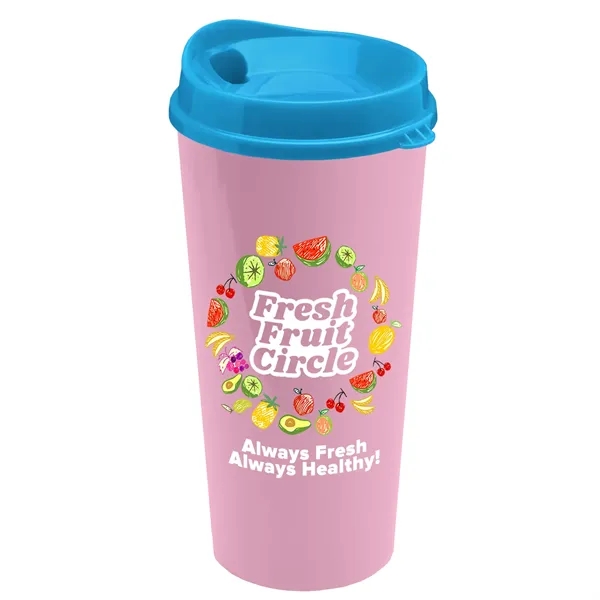 The Roadmaster - 20 oz. Travel Tumbler with Auto Sip Lid... from ASI 40480 Koozie Group