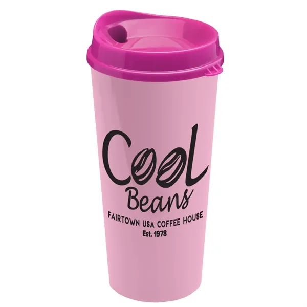 The Roadmaster - 20 oz. Travel Tumbler with Auto Sip Lid... from ASI 40480 Koozie Group