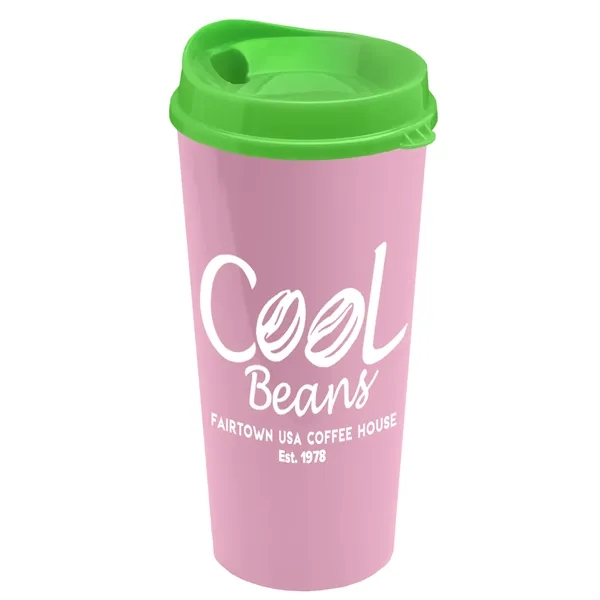 The Roadmaster - 20 oz. Travel Tumbler with Auto Sip Lid... from ASI 40480 Koozie Group