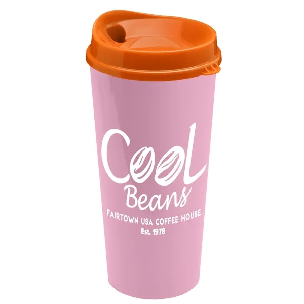 The Roadmaster - 20 oz. Travel Tumbler with Auto Sip Lid... from ASI 40480 Koozie Group