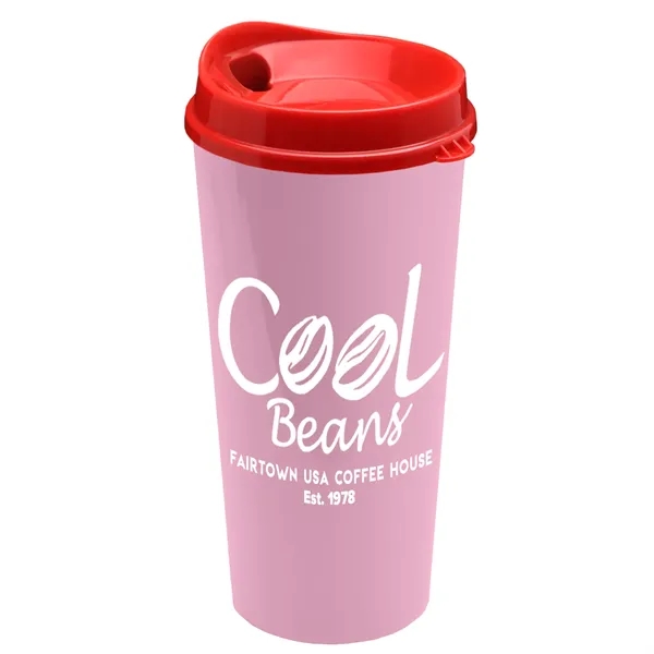 The Roadmaster - 20 oz. Travel Tumbler with Auto Sip Lid... from ASI 40480 Koozie Group