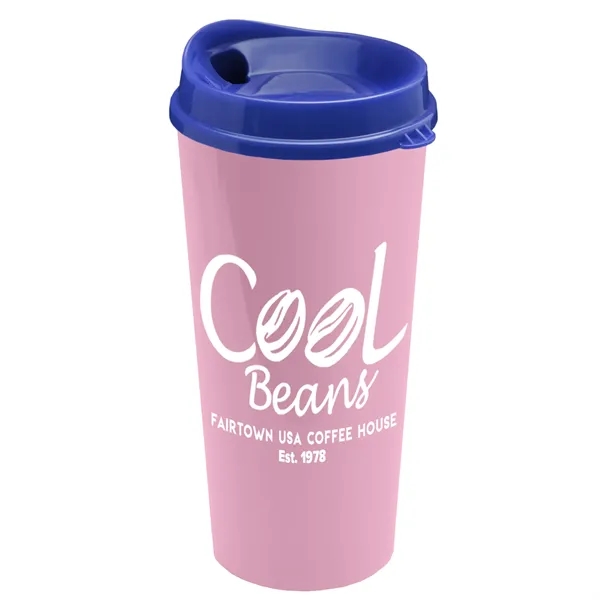 The Roadmaster - 20 oz. Travel Tumbler with Auto Sip Lid... from ASI 40480 Koozie Group