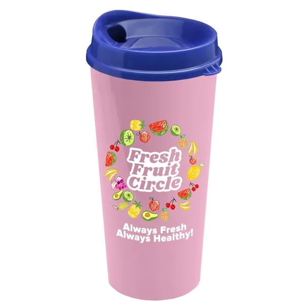 The Roadmaster - 20 oz. Travel Tumbler with Auto Sip Lid... from ASI 40480 Koozie Group