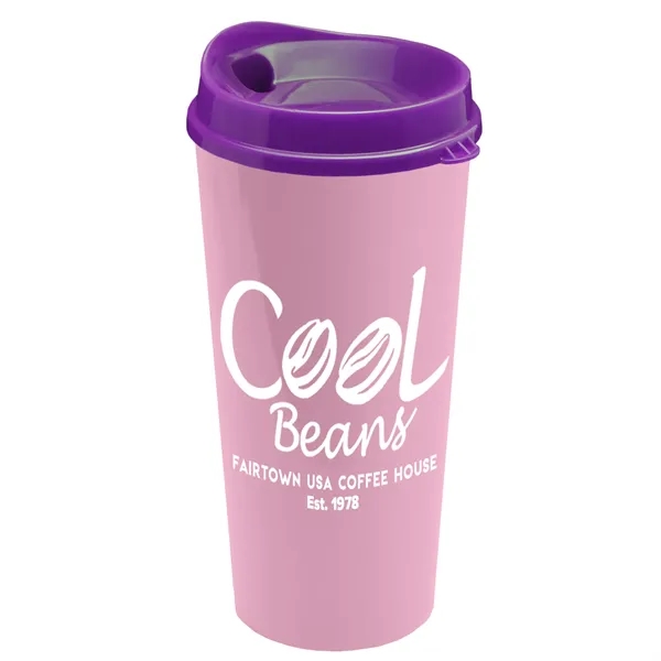 The Roadmaster - 20 oz. Travel Tumbler with Auto Sip Lid... from ASI 40480 Koozie Group