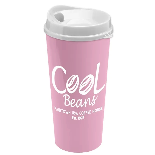 The Roadmaster - 20 oz. Travel Tumbler with Auto Sip Lid... from ASI 40480 Koozie Group