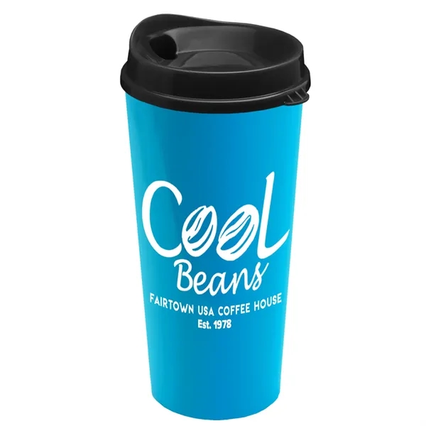 The Roadmaster - 20 oz. Travel Tumbler with Auto Sip Lid... from ASI 40480 Koozie Group