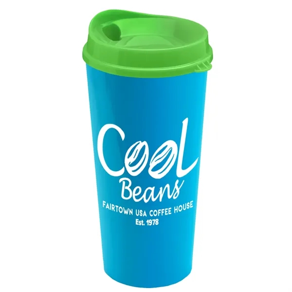 The Roadmaster - 20 oz. Travel Tumbler with Auto Sip Lid... from ASI 40480 Koozie Group