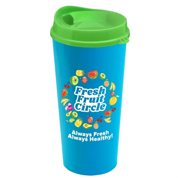 The Roadmaster - 20 oz. Travel Tumbler with Auto Sip Lid... from ASI 40480 Koozie Group