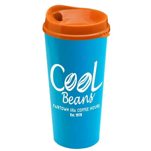 The Roadmaster - 20 oz. Travel Tumbler with Auto Sip Lid... from ASI 40480 Koozie Group