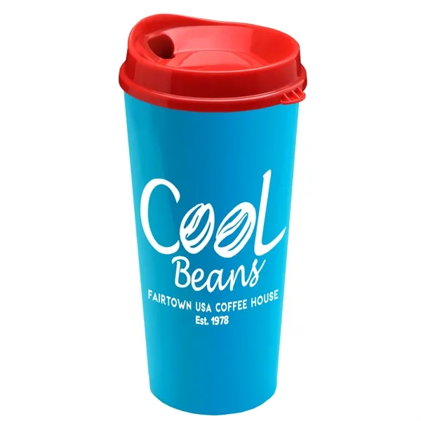 The Roadmaster - 20 oz. Travel Tumbler with Auto Sip Lid... from ASI 40480 Koozie Group