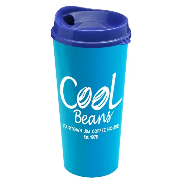 The Roadmaster - 20 oz. Travel Tumbler with Auto Sip Lid... from ASI 40480 Koozie Group