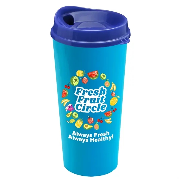 The Roadmaster - 20 oz. Travel Tumbler with Auto Sip Lid... from ASI 40480 Koozie Group