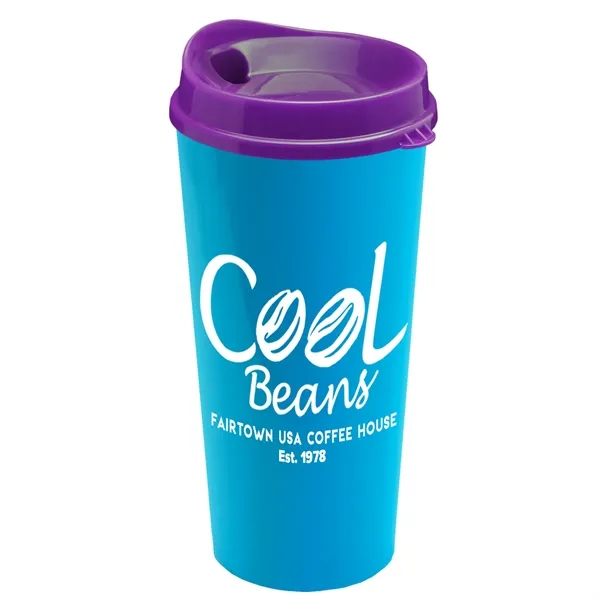 The Roadmaster - 20 oz. Travel Tumbler with Auto Sip Lid... from ASI 40480 Koozie Group