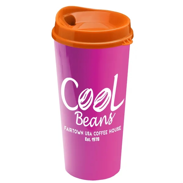 The Roadmaster - 20 oz. Travel Tumbler with Auto Sip Lid... from ASI 40480 Koozie Group