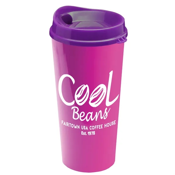 The Roadmaster - 20 oz. Travel Tumbler with Auto Sip Lid... from ASI 40480 Koozie Group