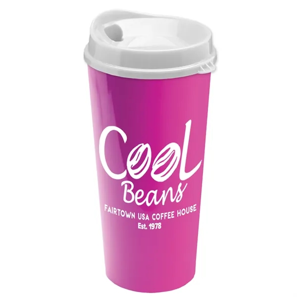 The Roadmaster - 20 oz. Travel Tumbler with Auto Sip Lid... from ASI 40480 Koozie Group