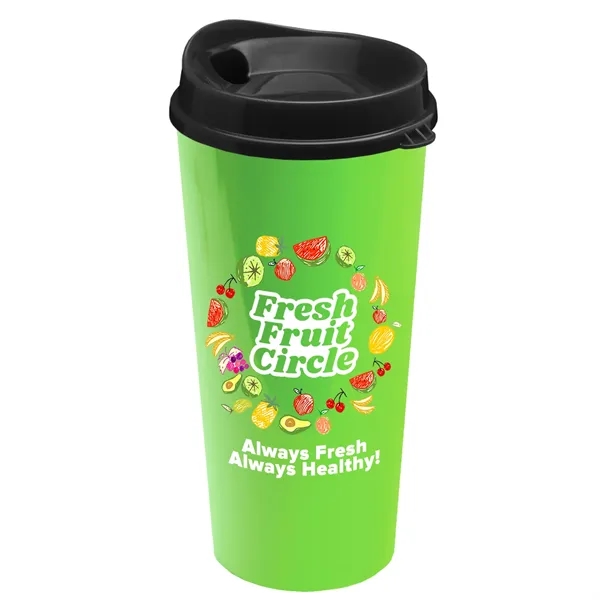 The Roadmaster - 20 oz. Travel Tumbler with Auto Sip Lid... from ASI 40480 Koozie Group