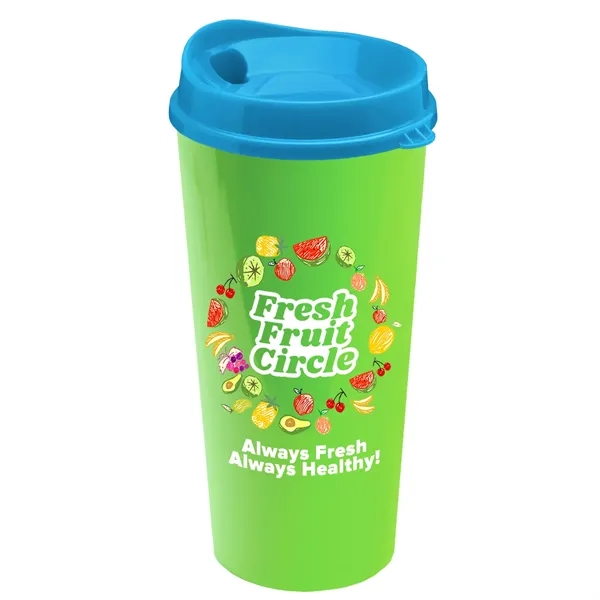 The Roadmaster - 20 oz. Travel Tumbler with Auto Sip Lid... from ASI 40480 Koozie Group