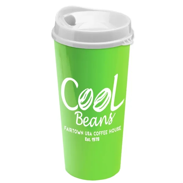 The Roadmaster - 20 oz. Travel Tumbler with Auto Sip Lid... from ASI 40480 Koozie Group