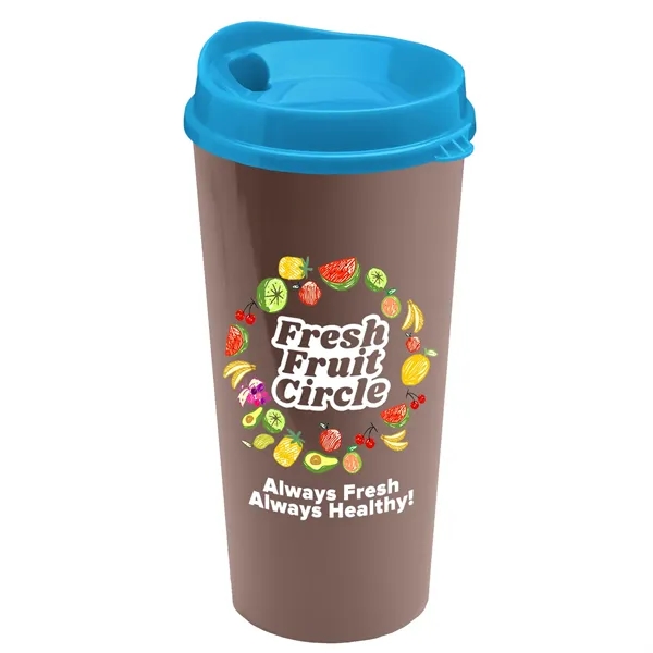 The Roadmaster - 20 oz. Travel Tumbler with Auto Sip Lid... from ASI 40480 Koozie Group