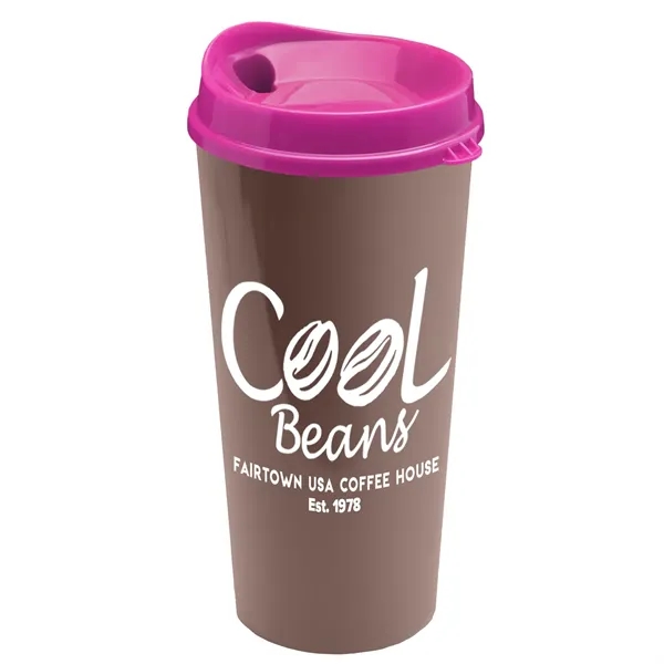 The Roadmaster - 20 oz. Travel Tumbler with Auto Sip Lid... from ASI 40480 Koozie Group