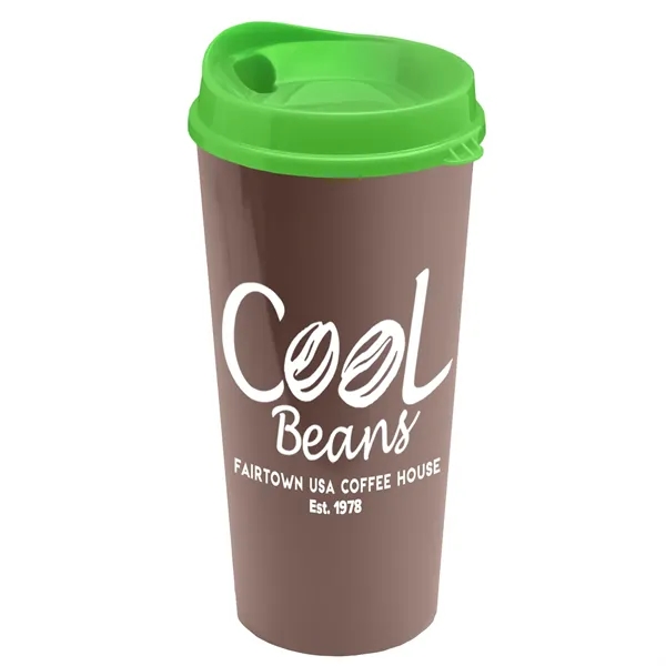 The Roadmaster - 20 oz. Travel Tumbler with Auto Sip Lid... from ASI 40480 Koozie Group