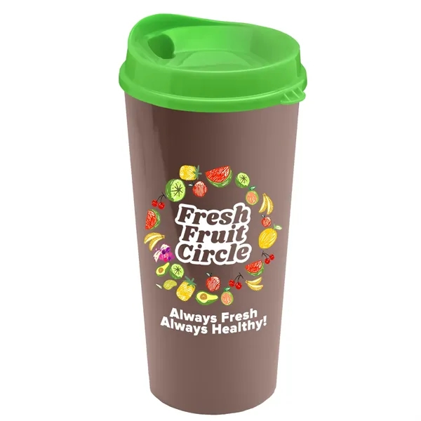 The Roadmaster - 20 oz. Travel Tumbler with Auto Sip Lid... from ASI 40480 Koozie Group