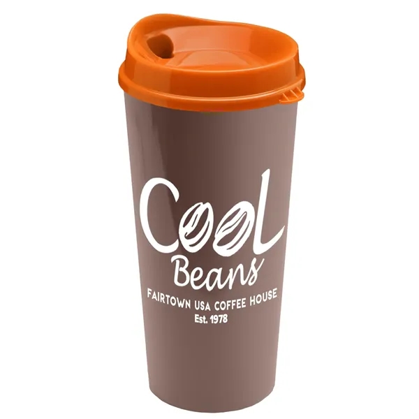 The Roadmaster - 20 oz. Travel Tumbler with Auto Sip Lid... from ASI 40480 Koozie Group