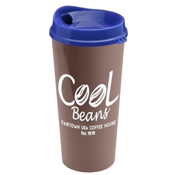 The Roadmaster - 20 oz. Travel Tumbler with Auto Sip Lid... from ASI 40480 Koozie Group