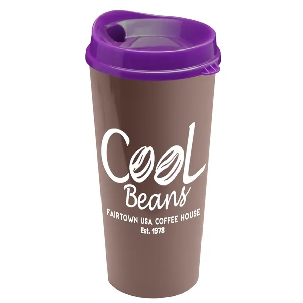 The Roadmaster - 20 oz. Travel Tumbler with Auto Sip Lid... from ASI 40480 Koozie Group