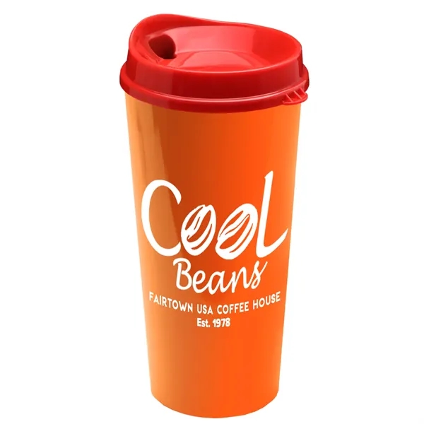 The Roadmaster - 20 oz. Travel Tumbler with Auto Sip Lid... from ASI 40480 Koozie Group