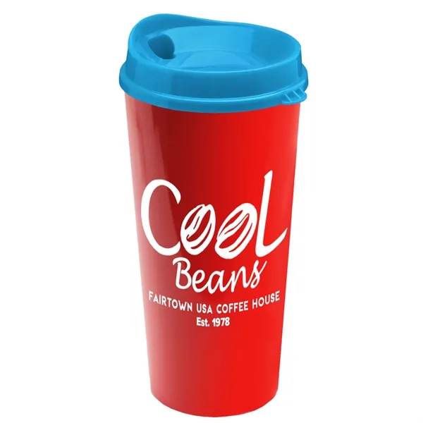 The Roadmaster - 20 oz. Travel Tumbler with Auto Sip Lid... from ASI 40480 Koozie Group